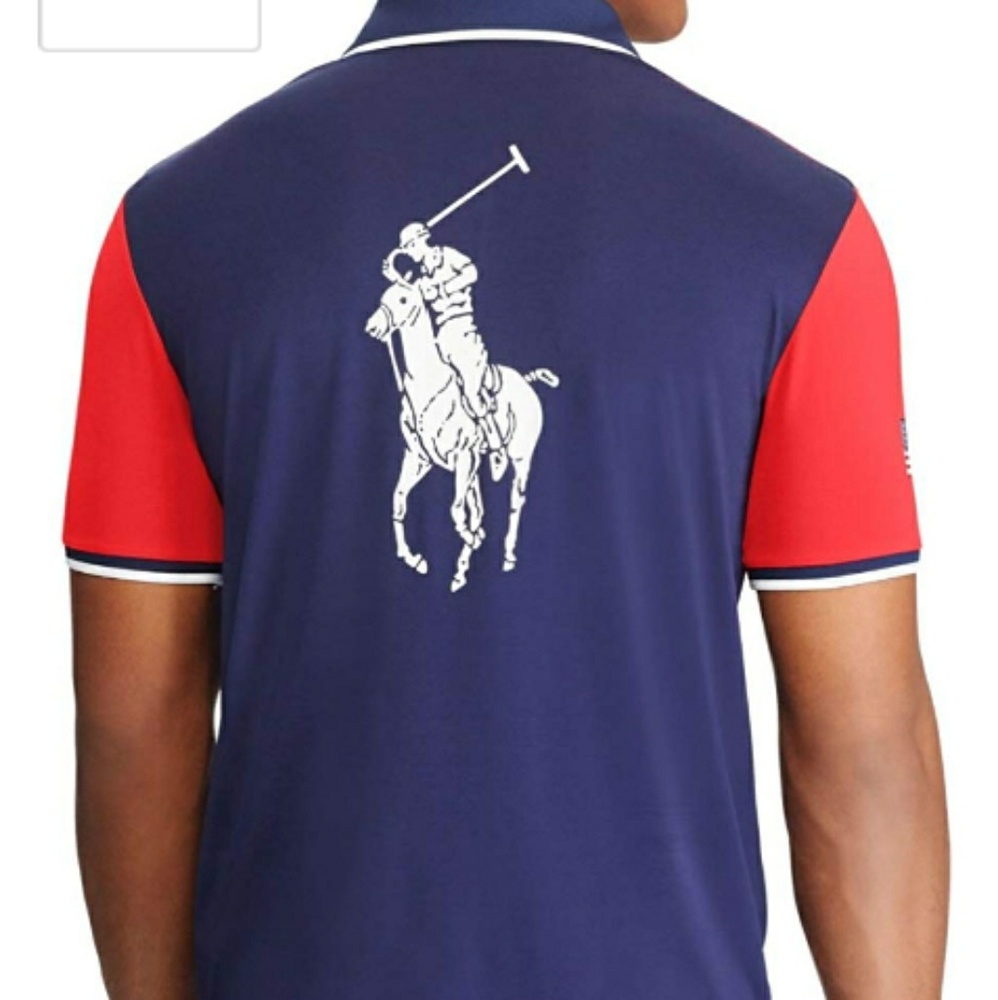 NWT POLO RALPH LAUREN 2017 US OPEN BALL BOY SHIRT